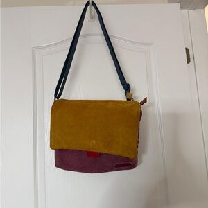 Elegant Multicoloured Leather Bag